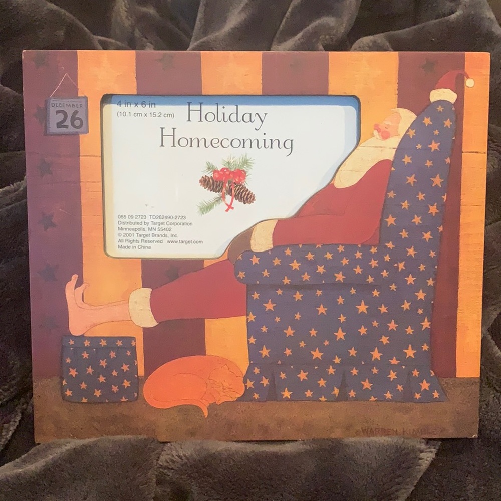 Christmas Picture Frame 4x6